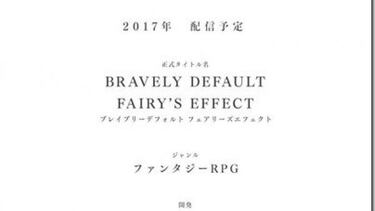 Anunciado Bravely Default: Fairy's Effect para móviles