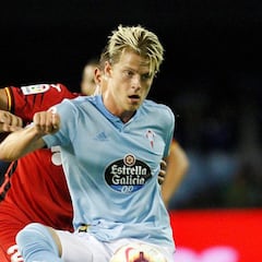 Jensen: "Tengo muchas ganas de quedarme en el Celta"