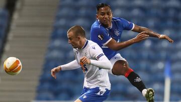 Alfredo Morelos se perder&iacute;a el duelo de Liga de Escocia