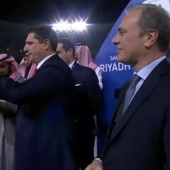 Fue al podio ardiendo y su gesto tras recibir la medalla fue definitorio: Cristiano, derrotado