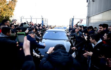 Ibrahimovic arrives in Milan: photogallery