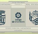 Resumen y gol del Cartagena vs. Real Sociedad B de LaLiga SmartBank