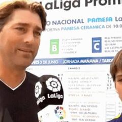 El hijo de Julen Guerrero ya posa con la camiseta del Real Madrid