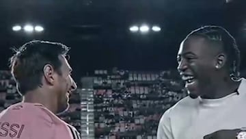 La viral reacción de Messi al tatuaje de un influencer