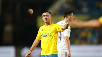 Moleiro, en el partido contra el Albacete,