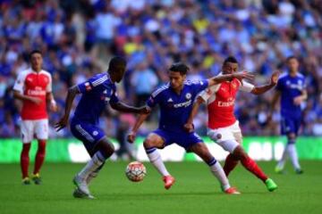 Falcao García en la Community Shield 2015.