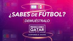 ‘Predicciones Qatar’: Demuestra cuánto sabes de fútbol