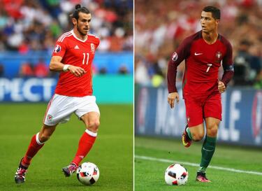 Portugal-Wales, Cristiano-Bale