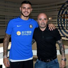 Sampaoli: "Icardi está siendo tentado por el Real Madrid"