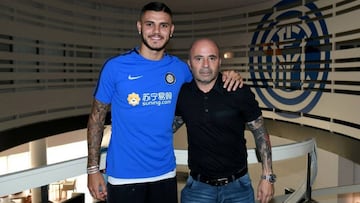 Sampaoli: "Icardi está siendo tentado por el Real Madrid"