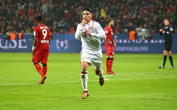 Después de un golazo, a celebrar con sus compañeros.