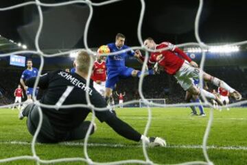 Jornada 14: Leicester City - Manchester United (1-1).