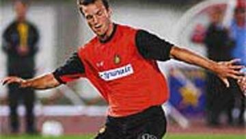 <b>TITULAR</B>. Bruggink jugara hoy de salida.