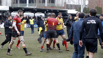 "Los gestos de los jugadores españoles fueron gamberros..."