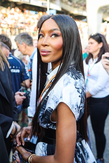 Naomi Campbell, actriz, empresaria y supermodelo británica.