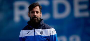 Quique Sánchez Flores, durante su etapa en el Espanyol.