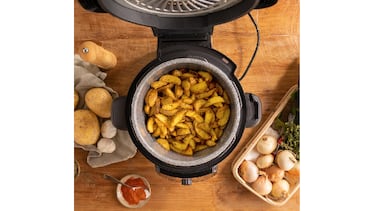 Ahorra un 50% de energía (y 100 euros) con esta olla Cecotec programable con freidora de aire