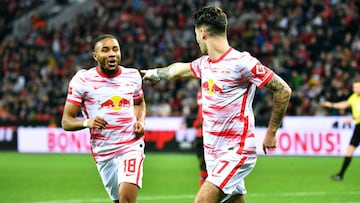 Dominik Szoboszlai y Nkunku.