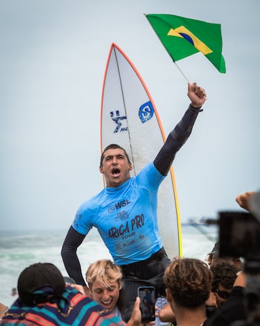 Vitor Ferreira se quedó con la corona WSL en El Gringo