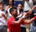 Djokovic puede con Koepfer y se jugará las medallas con Tsitsipas