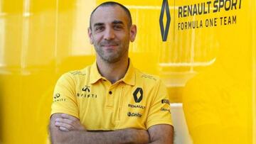 Cyril Abiteboul, jefe de Renault F1.