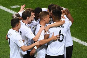 Alemania celebra el gol