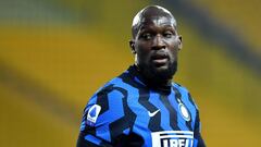 Soccer Football - Serie A - Parma v Inter Milan - Stadio Ennio Tardini, Parma, Italy - March 4, 2021 Inter Milan&#039;s Romelu Lukaku REUTERS/Jennifer Lorenzini