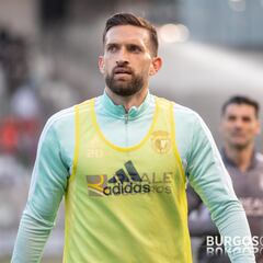 Grego y Curro, bajas del Burgos para el partido ante el Levante