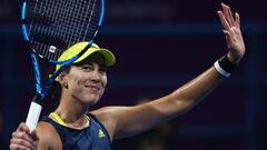 Muguruza debutará en Dubái ante una rival de la previa