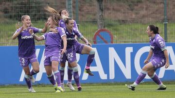 14/02/21 FUTBOL FEMENINO PRIMERA IBERDROLA PARTIDO
 DEPORTIVO DE LA CORU&Ntilde;A - BETIS
 GOL ALEGRIA