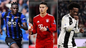 Colombianos entre dudas para la Champions League 2019/2020