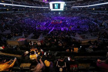 El emotivo funeral de Kobe Bryant en el Staples Center