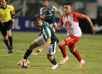 Con goles de Morelo y Guastavino, Santa Fe se impuso en el estadio Deportivo Cali y se convirtió en semifinalista de la Copa Sudamericana 2018.