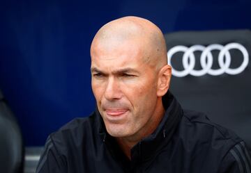 Zinedine Zidane, entrenador del Real Madrid.