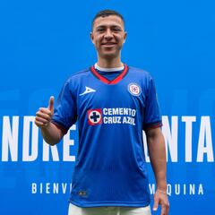 Andrés Montaño pidió el dorsal ‘10′ y quiere la décima con Cruz Azul
