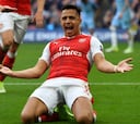 La increíble marca de Alexis en Wembley: 6 goles en 5 partidos