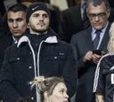 Icardi, criticado por viajar a Madrid para ver la Libertadores