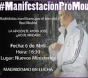 Manifestación Pro Mou: hoy, día clave para saber si hay luz verde