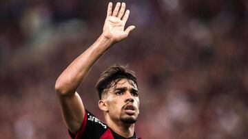 Paquetá, durante un partido con el Flamengo.
