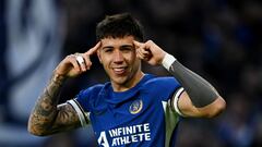 Al fin sonríe Enzo Fernández