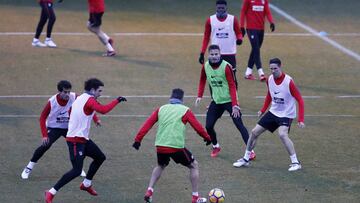 25/01/18 ENTRENAMIENTO ATLETICO DE MADRID
