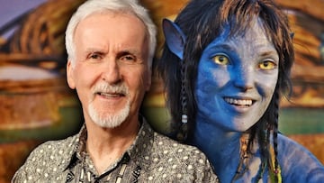 James Cameron y Kiri de Avatar