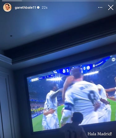 Bale alucina con el Madrid 