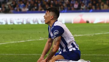 Matheus Uribe en un partido de Porto en Champions League.