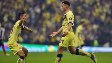 El uruguayo abrió el marcador en la Gran Final de Ida al minuto 6, con potente disparo de izquierda, el cual pegó en el poste antes de colarse al arco.