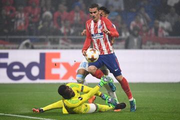 0-2. Antoine Griezmann marcó el segundo gol.