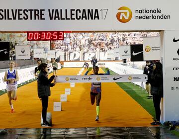 Gelete Burka, ganadora de la San Silvestre Vallecana 2017.