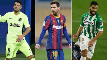 Los nombres clave de la 1&ordf; vuelta: Messi, Oblak, Fekir...