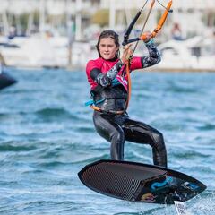 Gisela mira a París 2024: "Es un sueño que el kite sea olímpico"