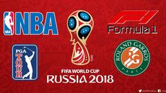 Los mejores eventos deportivos durante junio 2018